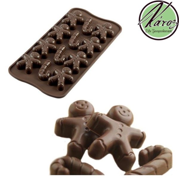 Silikomart SCG12 Mr. Ginger Chocolate Mold